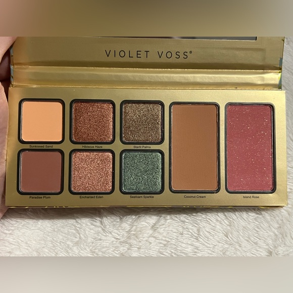 Violet Voss Pretty in Paradise Pallete 6 Shade Shadow + 2 Shade Face - Picture 6 of 9